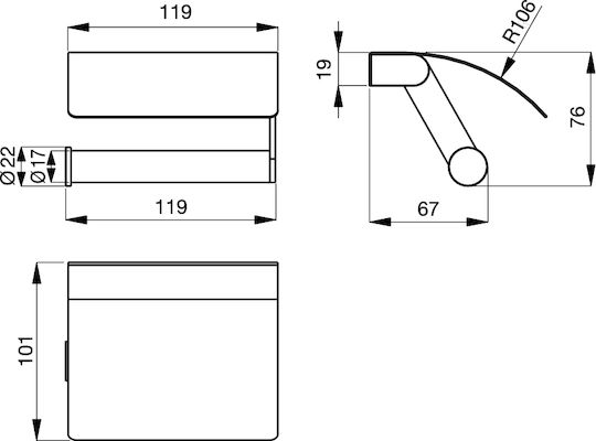 Ideal Standard Държач За Хартия Ideal Standard Държач За Хартия