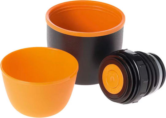 Esbit Esbit Thermosflasche Rostfreier Stahl 1l Schwarz/Orange