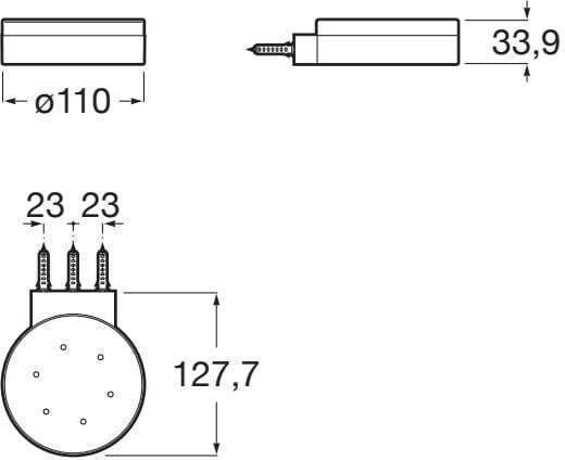 Roca Wandmontiert Seifenschale Metallisch Schwarz 8433290426076