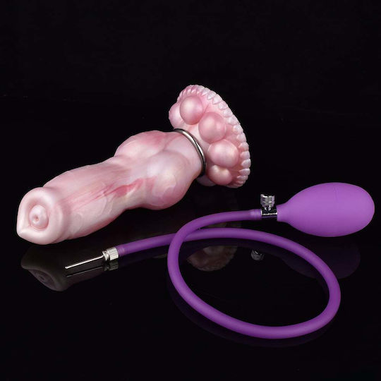 Kinksters Ρεαλιστικό Dildo Φουσκωτό Ροζ