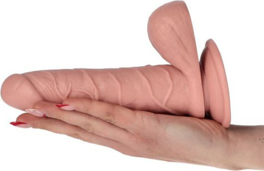 Dildo Ρεαλιστικό Dildo με Βεντούζα Ροζ