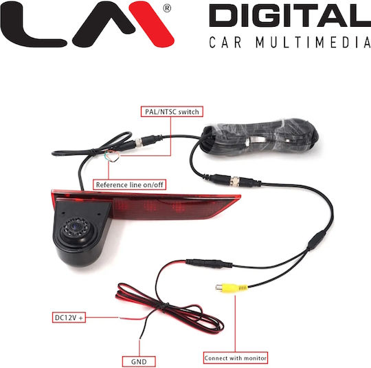 LM Digital Car Reverse Camera for Ford Transit Custom