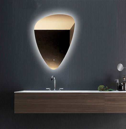 Bronze Art 60ND-79-584 Oglindă de Baie cu Lumini LED cu Atingere 58x79cm Bronzată