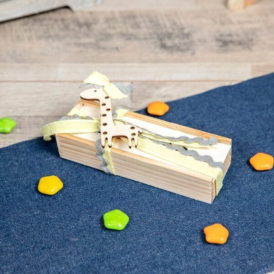 Christening Favor with Wooden Toy from Faitakis Pack