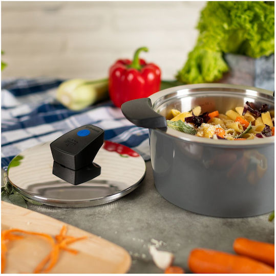 Kuhn Rikon Hotpan Comfort Дълбока Неръждаема Тенджера 3лт 22см