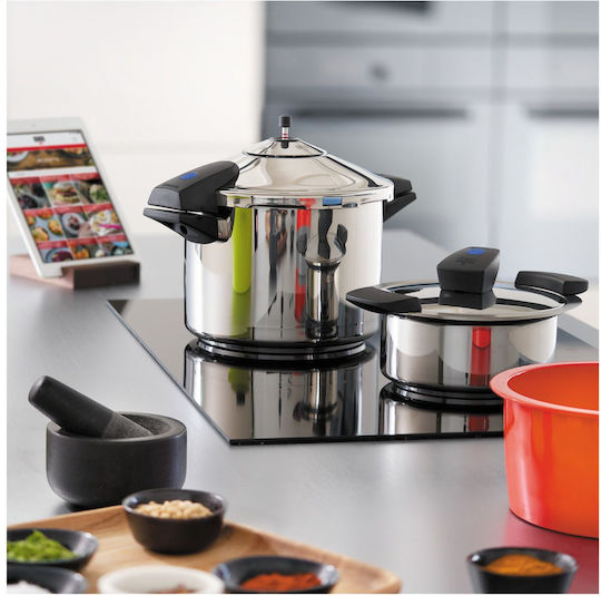 Kuhn Rikon Hotpan Comfort Дълбока Неръждаема Тенджера 3лт 22см