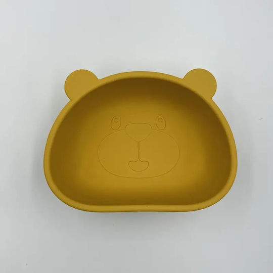 Pandaboo Παιδικό Μπωλ Φαγητού από Σιλικόνη Ροζ