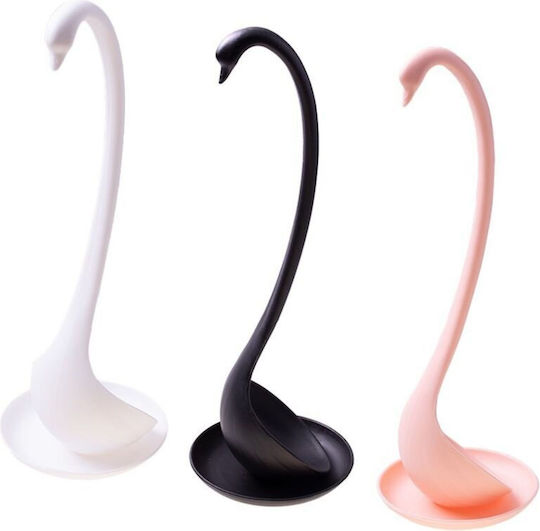 Uncle George Deep Plastic Pink Soup Spoon
