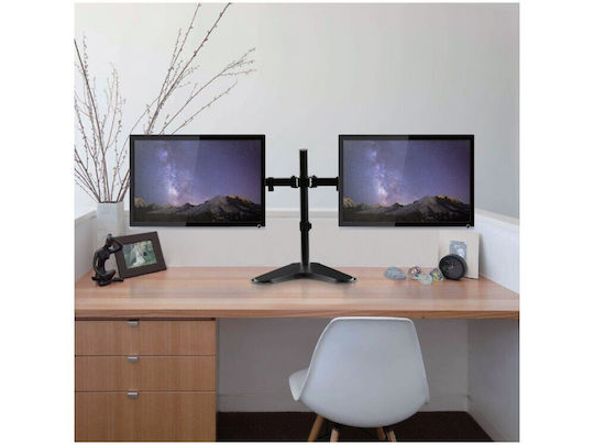 Techly Επιτραπέζια Βάση Οθόνης έως 32" με Βραχίονα (ICA-LCD 2524)