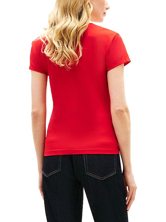 Tommy Hilfiger Script T-Shirt Red Tommy Hilfiger Script T-Shirt Red