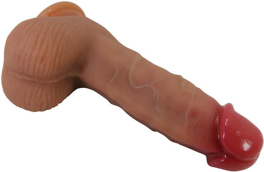 Dildo Dildo με Βεντούζα Flesh 33cm