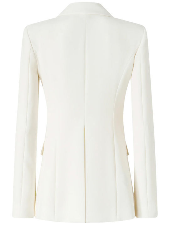 Pinko Damen Blazer White