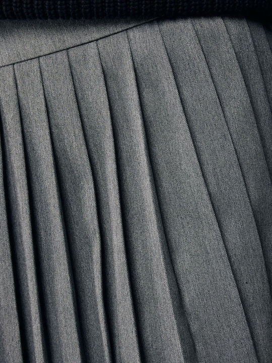 Midi Skirt Mid Grey Melee