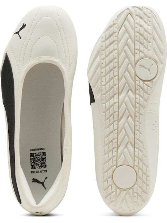 PUMA Γυναικείες Μπαλαρίνες σε Λευκό Χρώμα PUMA Γυναικείες Μπαλαρίνες σε Λευκό Χρώμα