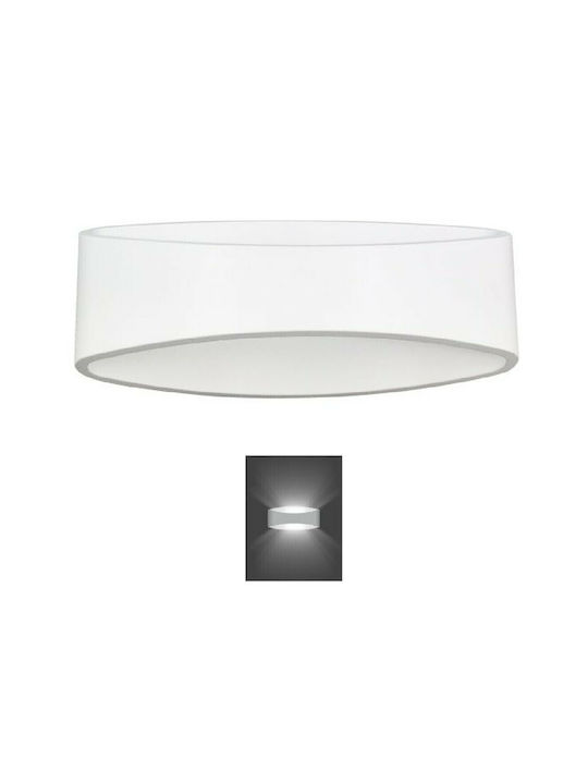 Spot Light Модерен Осветително тяло За стена с вграден LED 18x9x8см.
