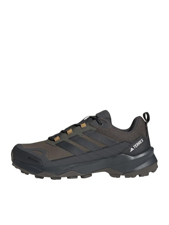adidas Terrex Skychaser Ax5 Ανδρικά Ορειβατικά Παπούτσια Αδιάβροχα με Μεμβράνη Gore-Tex Καφέ