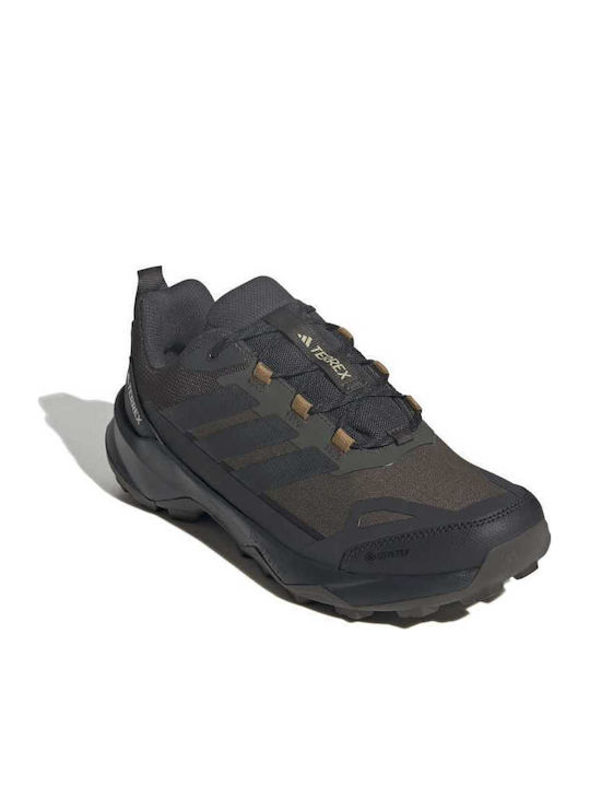 adidas Terrex Skychaser Ax5 Ανδρικά Ορειβατικά Παπούτσια Αδιάβροχα με Μεμβράνη Gore-Tex Καφέ