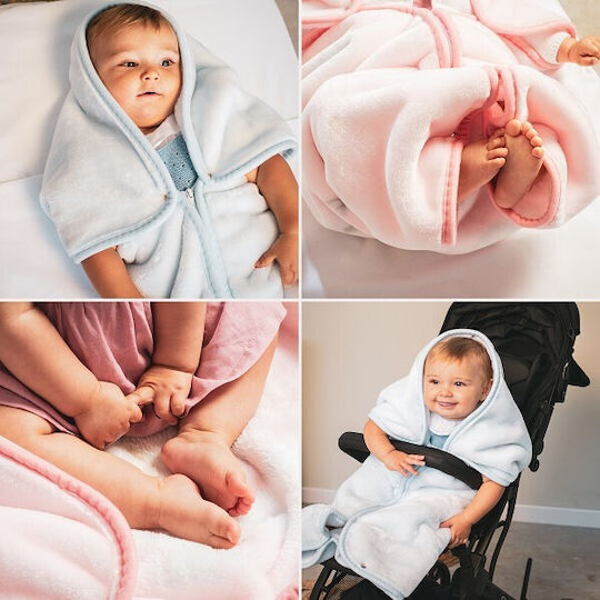 Interbaby Κουβέρτα Ισπανίας Αγκαλιάς & Λίκνου 80x90εκ. Interbaby Κουβέρτα Ισπανίας Αγκαλιάς & Λίκνου 80x90εκ.