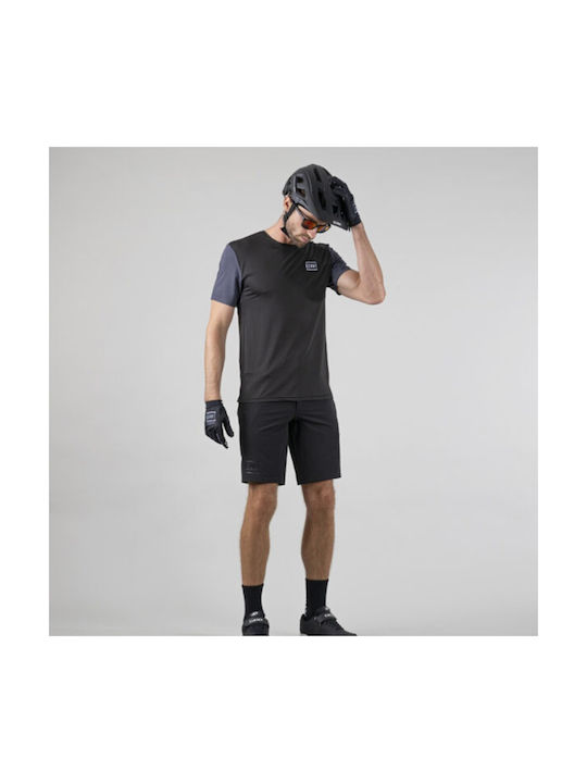 Kenny Ανδρική Κοντομάνικη Μπλούζα Mountain Bike Μαύρη