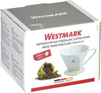 Porcelain Coffee Dripper 2 Cups Brasilia 2447
