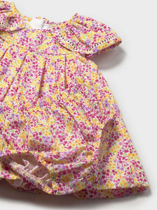 Mädchenkleid Kurzärmelig Rosa