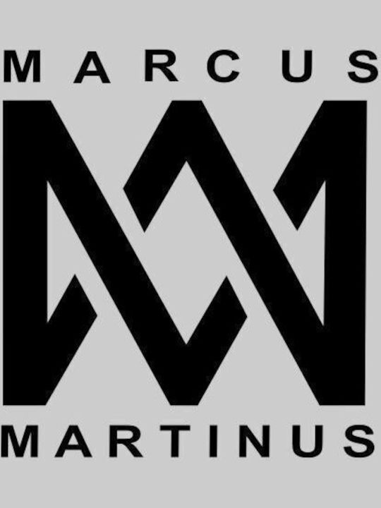 TKT Marcus & Martinus Φούτερ με Κουκούλα Μαύρο