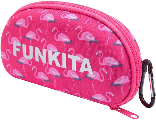 Funkita Flaming Go Gos Case Closed Goggle Case Funkita Pink