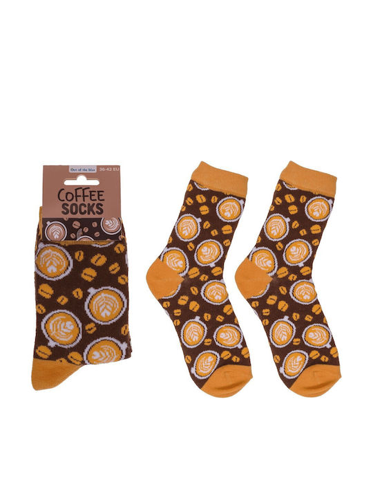 Out of the Blue Șosete Coffee Multicolore Out of the Blue Șosete Coffee Multicolore