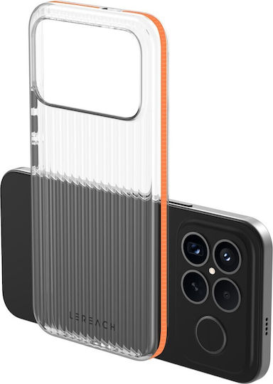 Orange Back Cover Πλαστικό Διάφανο (Poco F8 Ultra)