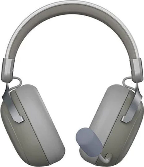 Ajazz AHM08 Max Wireless Over Ear Gaming Headset with Connection Bluetooth / USB Gray