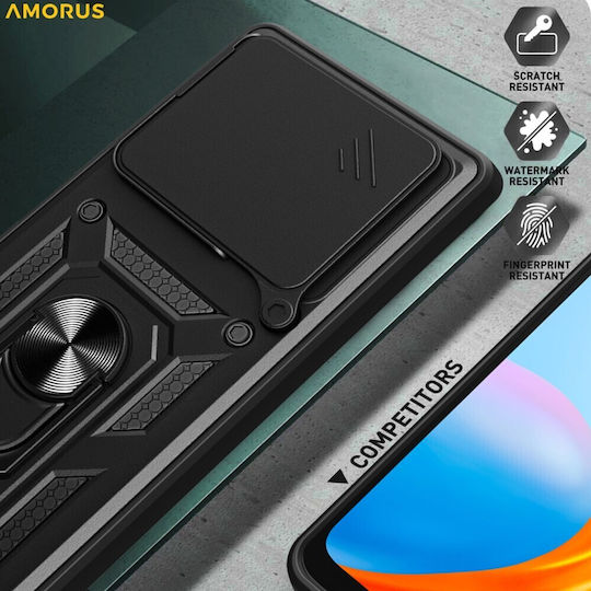Amorus Back Cover Plastic Silver (Oppo Find X9 5G)
