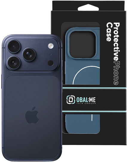 Obal:Me Matte Back Cover Silicon Albastru Marin iPhone 18 Pro / 17 Pro