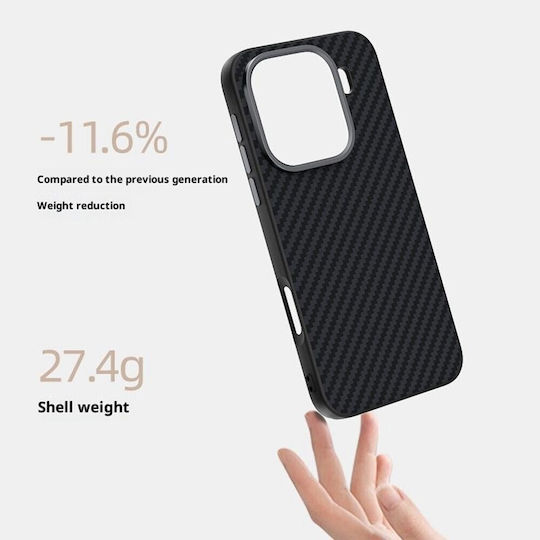 Abeel Back Cover Plastic Black (Oppo Find X9 5G)