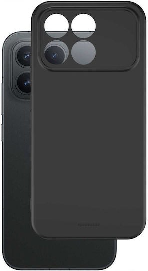 Spacecase Silicone Back Cover Σιλικόνης Μαύρο (Poco F8 Pro)