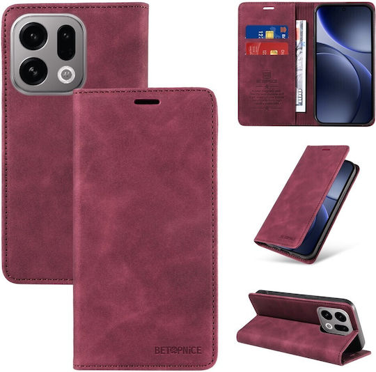 Betopnice 003 Book Μπορντό (Oppo Find X9 5G)