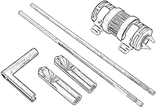 Set of Concealed Support for Bidet Bowls Tt0299327 Ideal