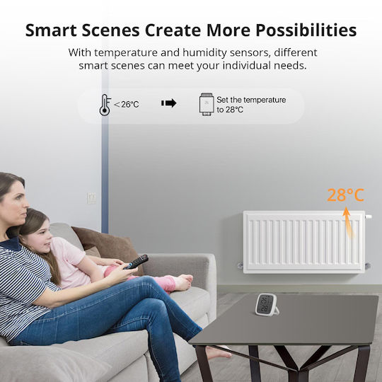 Sonoff Electronic Thermostatic Radiator Valve for Radiator Body 1 Piece