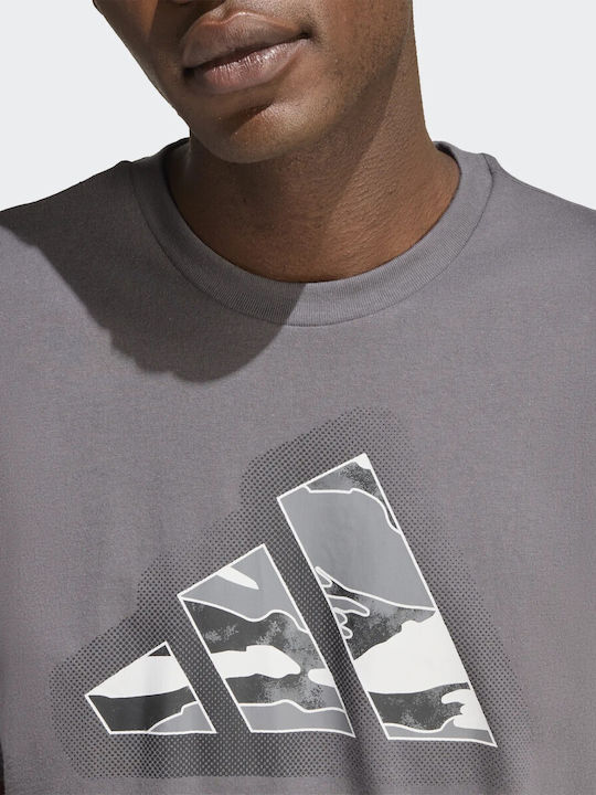 Camo T-shirt Gray