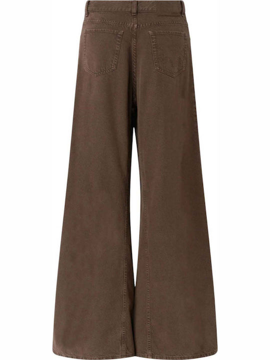 Women's Jean Trousers Brown