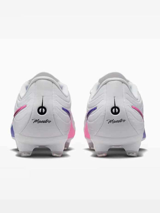 Nike FG/MG Football Shoes with Cleats White