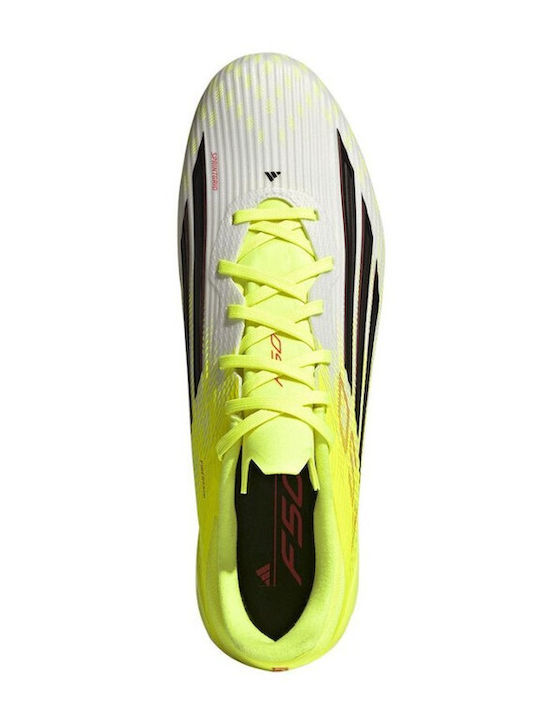 adidas F50 League Football Shoes with Cleats Green