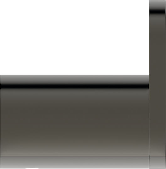 Ideal Standard Conca Άγκιστρο Μπάνιου Μονό με Βίδες Magnetic Grey