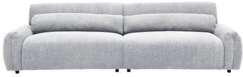 Vortica Четири места Диван Текстил Сив 280x85x78см.
