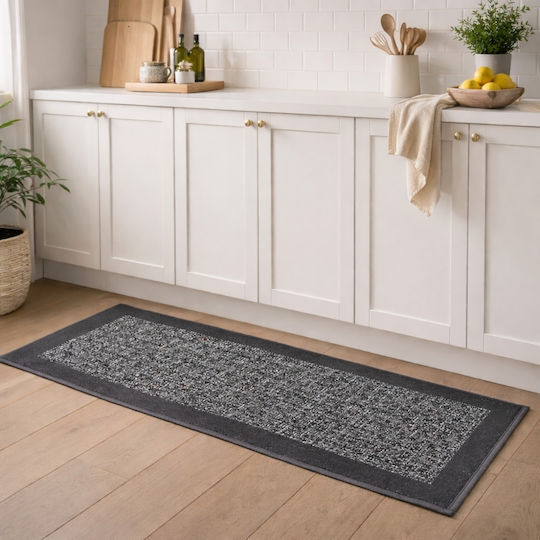 My Home Luxury Kitchen Mat Runner 50x120cm BZTH-01120 Gray