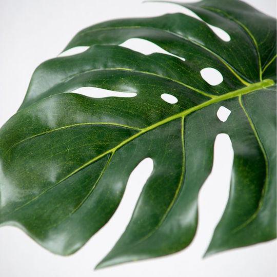 Artificial Decorative Branch Monstera Green 71cm Artekko