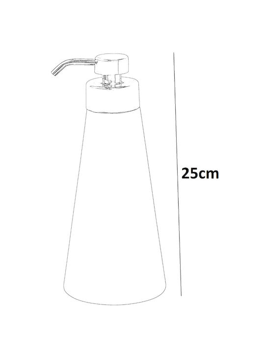 Bronze Art Dispenser Ceramic Black
