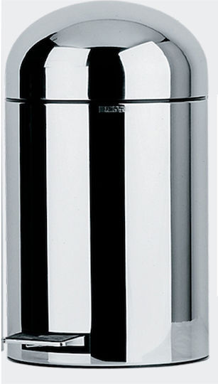 Bronze Art Inox Bathroom Basket Soft Close 12lt Silver