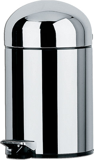 Bronze Art Inox Bathroom Basket Soft Close 5lt Silver