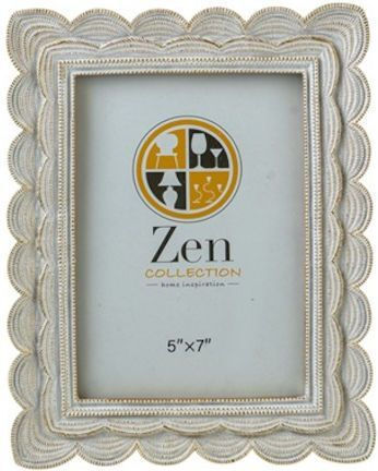 Zen Collection Κορνίζα με Χρυσό Πλαίσιο Πλαστική 15x20