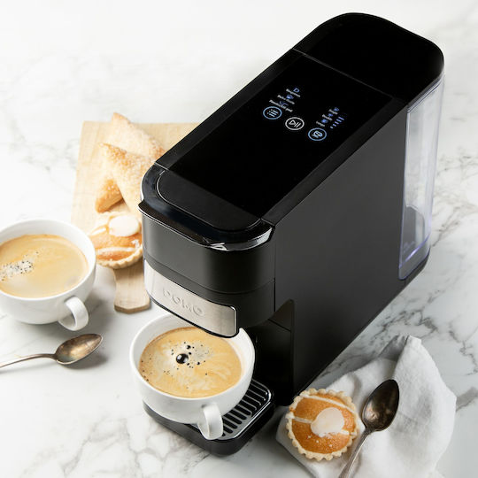 Domo Καφετιέρα για Κάψουλες Dolce Gusto Μαύρη